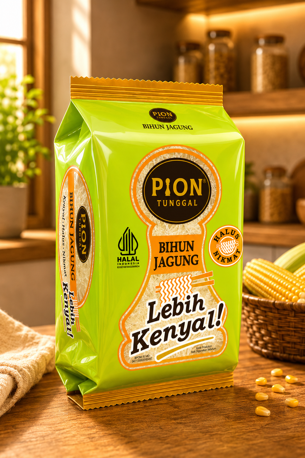 Bihun Jagung Pion Tunggal